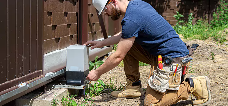 Electric Driveway Gate Installation Post Falls