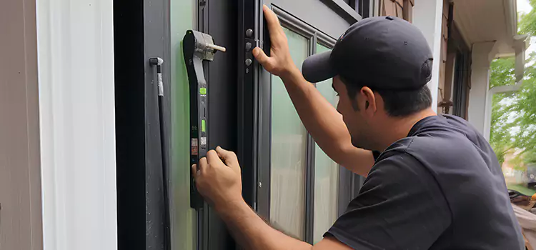 Fix Latch on Sliding Door Post Falls