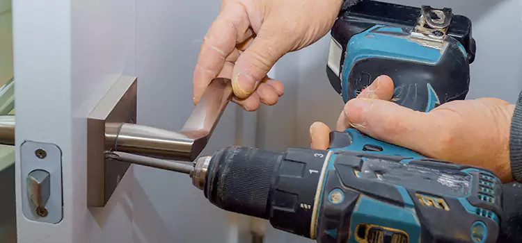 Security Door Lock Installation Post Falls